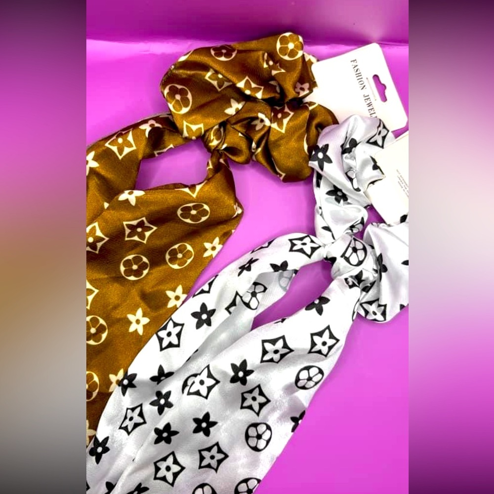 Brown Scrunchie Designer Inspired ✨